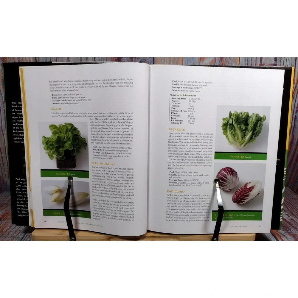 Produce by Brad Matthews & Paul Wigsten Culinary Institute of America (2011, Har